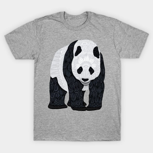 Papa Panda T-Shirt by ArtLovePassion